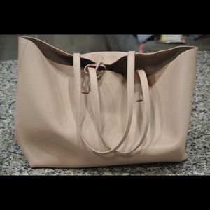 YSL Saint Laurent nude tote